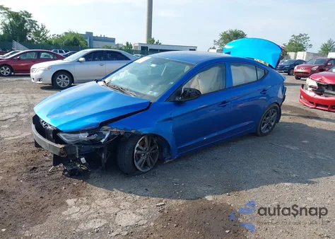 2017 Hyundai Elantra Se from USA, damaged, VIN 5NPD84LF3HH160244